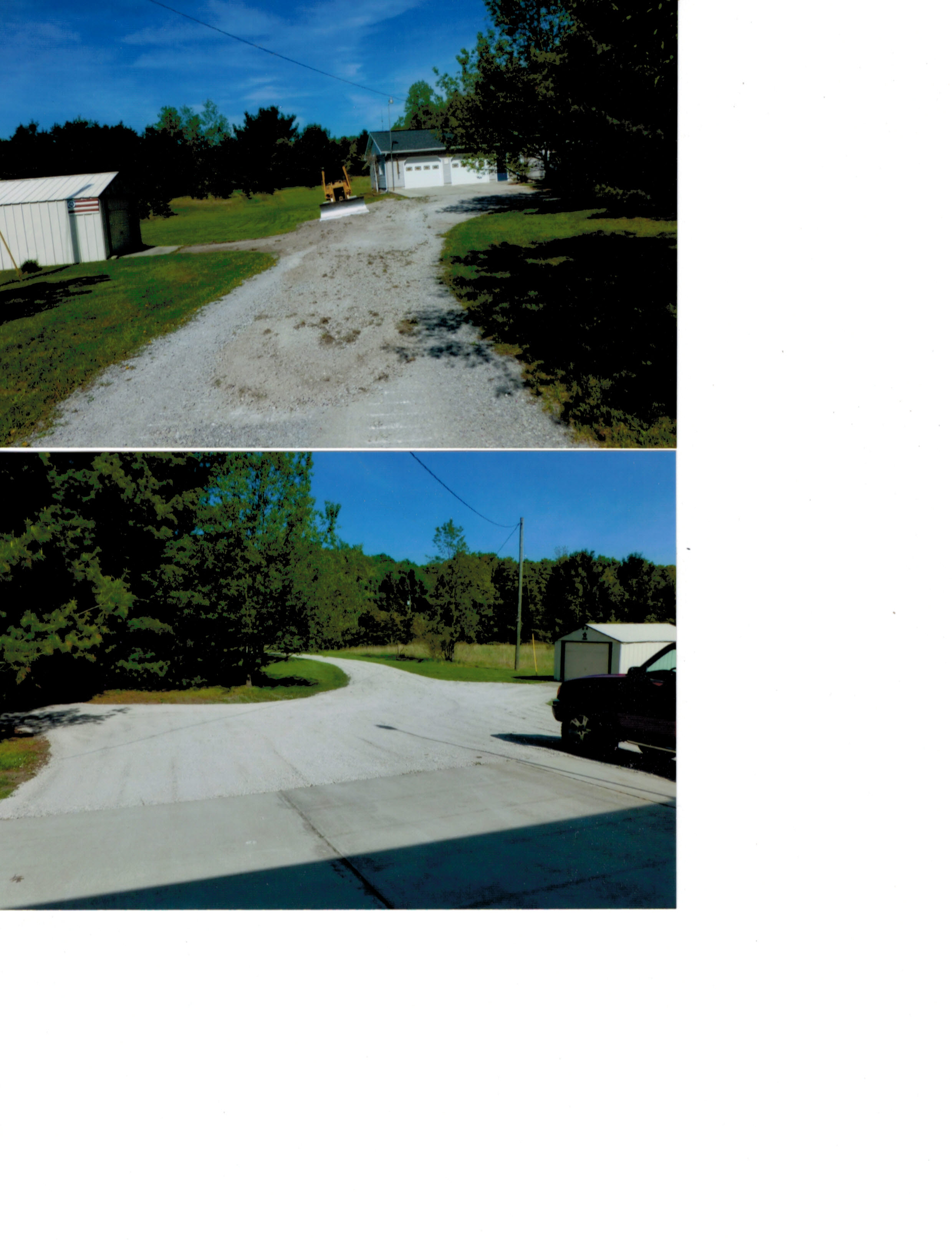 Stonemix gravel driveway