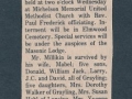 Jack Millikin's Obituary