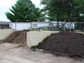 Screened topsoil and Dairy Doo Compost