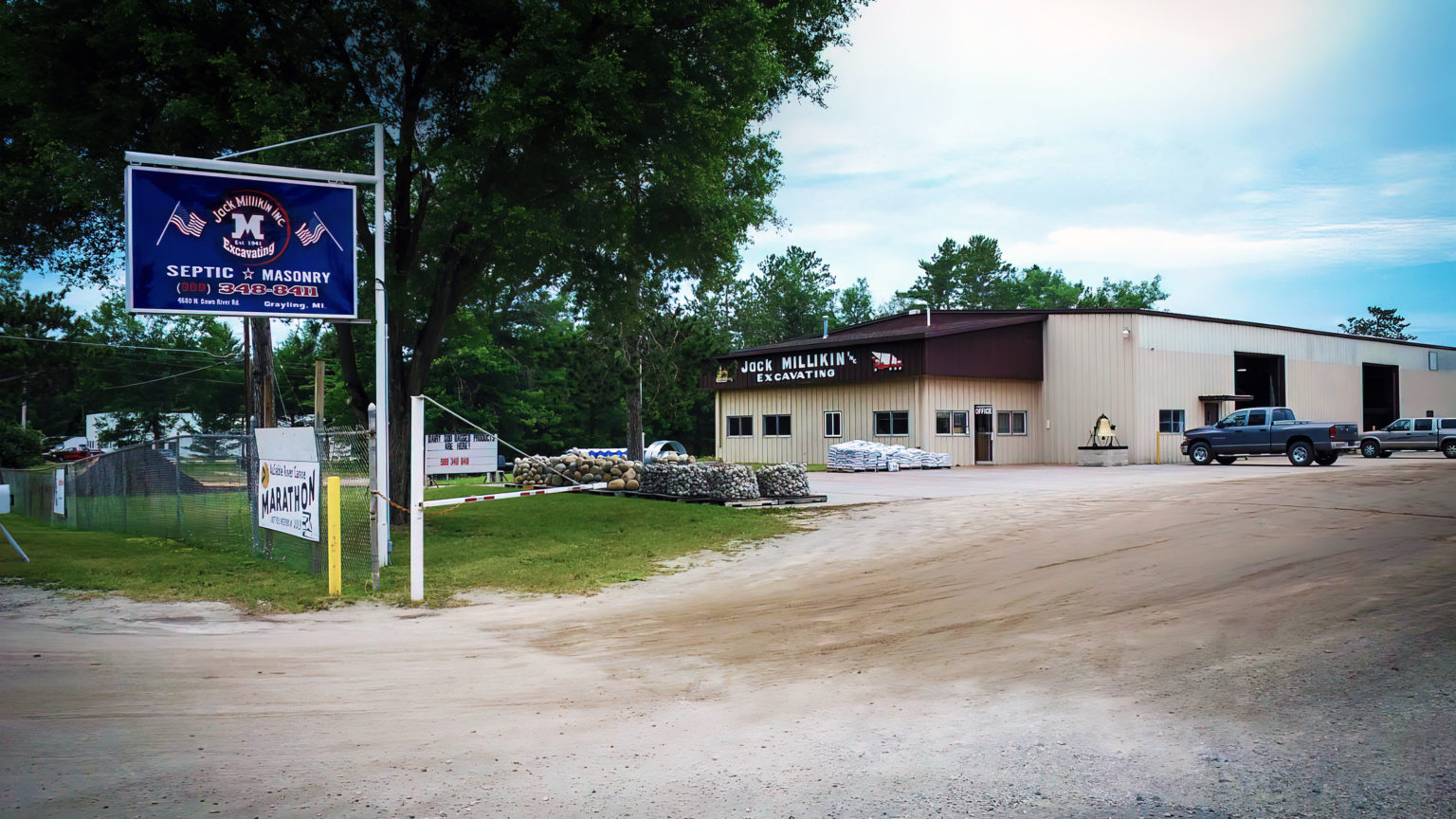 Excavating, Septic, Masonry Grayling, MI Jack Millikin Inc.